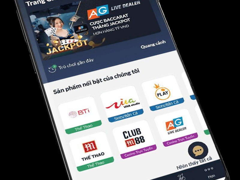 Ứng dụng JJ88bet với các tính năng cá cược di động, giao dịch an toàn và casino trực tiếp