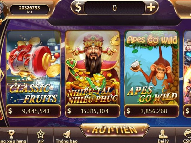 Hình ảnh các trò chơi slot game